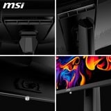 MSI MAG 271QPX QD-OLED E2, Gaming Skærm Sort