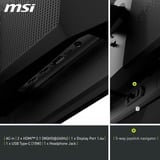 MSI MAG 271QPX QD-OLED E2, Gaming Skærm Sort