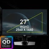 MSI MAG 271QPX QD-OLED E2, Gaming Skærm Sort