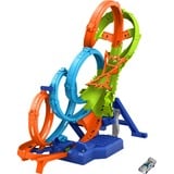 Mattel Action 4-Loop Crash-Out Track Set, Racerbane Køretøjs- og skinnesæt, 5 År, D, Plast, Flerfarvet