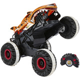 Mattel Monster Trucks HWMT UNSTOPPABLE TIGER SHARK, fjernstyret bil, RC fjernstyret bil, 4 År, Lithium
