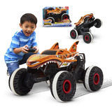 Mattel Monster Trucks HWMT UNSTOPPABLE TIGER SHARK, fjernstyret bil, RC fjernstyret bil, 4 År, Lithium