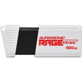 Patriot PEF500GRPMW32U USB-nøgle 500 GB USB Type-A 3.2 Gen 2 (3.1 Gen 2) Hvid, USB-stik Hvid/Sort, 500 GB, USB Type-A, 3.2 Gen 2 (3.1 Gen 2), 600 MB/s, Hvid
