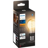 Philips Hue A60 - E27 pære, LED-lampe Philips Hue A60 - E27 pære, Smart pære, Bluetooth, Hvid, LED, E27, A60