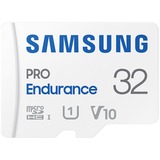 SAMSUNG MB-MJ32K 32 GB MicroSDXC UHS-I Klasse 10, Hukommelseskort Hvid, 32 GB, MicroSDXC, Klasse 10, UHS-I, 100 MB/s, 30 MB/s