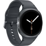 Samsung Galaxy Watch 8 3,3 cm (1.3") AMOLED 40 mm Digital 438 x 438 pixel Berøringsskærm Grafit Wi-Fi GPS (satellit), SmartWatch mørk grå, 3,3 cm (1.3"), AMOLED, Berøringsskærm, 32 GB, GPS (satellit), 30 g