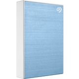 Seagate One Touch STKY1000402 ekstern harddisk 1 TB 2.5" Micro-USB B 3.2 Gen 1 (3.1 Gen 1) Blå Lyseblå, 1 TB, 2.5", 3.2 Gen 1 (3.1 Gen 1), Blå