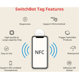 Swiftpoint Smart Tag, Nærhed nøgle Hvid