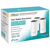 TP-Link Deco M4(3-pack) Dual-band (2,4 GHz / 5 GHz) Wi-Fi 5 (802.11ac) Hvid 2 Intern, Mesh router Hvid, Intern, Mesh-system, Strøm, Status, Dual-band (2,4 GHz / 5 GHz), Wi-Fi 5 (802.11ac)