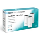TP-Link Deco M4(3-pack) Dual-band (2,4 GHz / 5 GHz) Wi-Fi 5 (802.11ac) Hvid 2 Intern, Mesh router Hvid, Intern, LAN, Strøm, WLAN, 0 - 40 °C, -40 - 70 °C, 10 - 90%