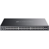TP-Link Omada SG3452XP netværksswitch Administreret L2+ Gigabit Ethernet (10/100/1000) Strøm over Ethernet (PoE) 1U Sort Administreret, L2+, Gigabit Ethernet (10/100/1000), Strøm over Ethernet (PoE), Stativ-montering, 1U