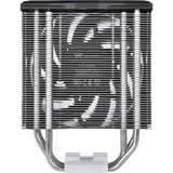 Thermaltake Toughair 310 Processor Køler 12 cm Sort, Sølv, CPU køler Køler, 12 cm, 500 rpm, 2000 rpm, 23,6 dB, 58,35 kubikfod/min.