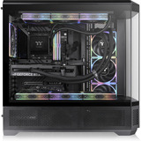 Thermaltake View 600 TG Black, Store towerkabinet Sort