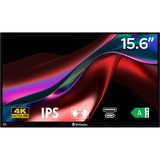 Verbatim 32238 Verbatim PMT-15-4K, LED-skærm Sort