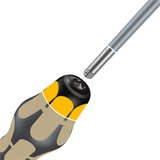 Wera 932 S/6 Skruetrækkersæt Kraftform + stativ, 6 dele Sort/Gul