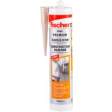 fischer Byggesilikone DBSA GR 310ml betongrå, Forsegling grå