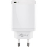 goobay 44955 oplader til mobil enhed Hvid Indendørs Hvid, Indendørs, Vekselstrøm, 5 V, Hvid