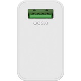 goobay 44955 oplader til mobil enhed Hvid Indendørs Hvid, Indendørs, Vekselstrøm, 5 V, IP20, Hvid