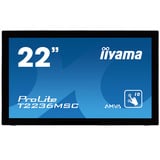 iiyama Prolite T2236MSC, LED-skærm Sort (mat)