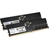 ADATA AD5U480016G-DT hukommelsesmodul 32 GB 2 x 16 GB DDR5 4800 Mhz Fejlkorrigerende kode Sort, 32 GB, 2 x 16 GB, DDR5, 4800 Mhz, 288-pin DIMM