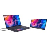 ASUS PA148CTV 35,6 cm (14") 1920 x 1080 pixel Fuld HD LED Berøringsskærm Bordplade Sort, LED-skærm Sort, 35,6 cm (14"), 1920 x 1080 pixel, Fuld HD, LED, 5 ms, Sort