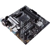 ASUS PRIME B550M-A WIFI II AMD B550 Stik AM4 micro ATX, Bundkort Sort/Sølv, AMD, Stik AM4, AMD Ryzen™ 3, AMD Ryzen™ 5, AMD Ryzen™ 7, 3rd Generation AMD Ryzen™ 9, AMD Ryzen 9 5th Gen, Stik AM4, DDR4-SDRAM, 128 GB