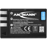 Ansmann Li-Ion battery packs A-NIK EN EL9 Lithium-Ion (Li-Ion) 1000 mAh, Kamera batteri 1000 mAh, 7,4 V, Lithium-Ion (Li-Ion)