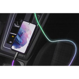 Ansmann USB-A til USB Type-C kabel Sort/gennemsigtig