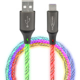 Ansmann USB-A til USB Type-C kabel Sort/gennemsigtig