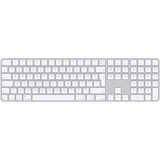Apple Magic Keyboard med Touch ID og numerisk tastatur Sølv/Hvid, Layout i Storbritannien