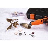 BLACK+DECKER Multifunktionsværktøj BCRT8IK-XJ, 7,2 volt, Multi-funktion værktøj Orange/Sort