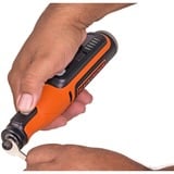 BLACK+DECKER Multifunktionsværktøj BCRT8IK-XJ, 7,2 volt, Multi-funktion værktøj Orange/Sort