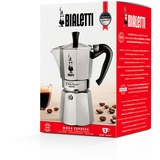 Bialetti Moka Express Moka gryde 0,55 L Aluminium, Sort, Espressomaskine Sølv, Moka gryde, 0,55 L, Aluminium, Sort, Aluminium, 9 kopper, Moka Express