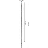Bosch Expert SDS plus-7X Hammer drill bit 1 stk, Boremaskine Borehammer, Hammer drill bit, 1,6 cm, 600 mm, Beton, Sten, 55 cm