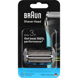 Braun Series 3 735797 tilbehør til barbermaskine Barberingshoved, Barberhovedet Sort, Barberingshoved, 1 hoved(er), Sort, Rustfrit stål, 18 måned(er), Braun, Series 3+ 32 B
