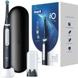 Braun iO Series 4 Voksen Sort, El-tandbørste Sort, Voksen, Daglig pleje, Sensitiv, Super sensitive, Blegning, Sort, 4 x 30 sek., Sort, Rund