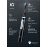 Braun iO Series 4 Voksen Sort, El-tandbørste Sort, Voksen, Daglig pleje, Sensitiv, Super sensitive, Blegning, Sort, 4 x 30 sek., Sort, Rund