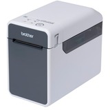 Brother TD2125NXX1, Etiketprinter Hvid/grå