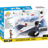COBI Mitsubishi A6M2 "Zero-Sen", Bygge legetøj 