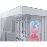 Corsair FRAME 4500X LX ARGB, Towerkabinet Hvid