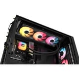 Corsair NAUTILUS II 360 RS ARGB Flydende CPU-køler, Vandkøling Sort