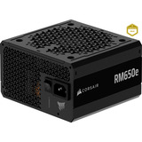 Corsair RM650e, PC strømforsyning Sort
