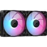 Corsair RX140 MAX RGB, Sag fan Sort