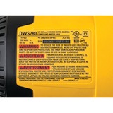 DEWALT DWS780 1675 W 3800 rpm, Gerings sav Gul, 470 mm, 396 mm, 24,8 kg