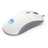ENDORFY GEM Onyx White, Gaming mus Hvid/grå