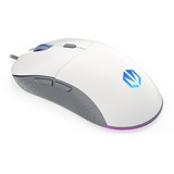 ENDORFY GEM Onyx White, Gaming mus Hvid/grå