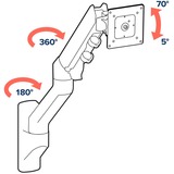 Ergotron 45-478-216, Skærmbeslag Hvid