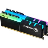 G.Skill Trident Z RGB 16GB DDR4 hukommelsesmodul 2 x 8 GB 2400 Mhz Sort, 16 GB, 2 x 8 GB, DDR4, 2400 Mhz, 288-pin DIMM, Sort