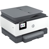HP OfficeJet Pro 9010e All-in-One-printer, Farve, Printer til Små kontorer, Print, kopiering, scanning, fax, 35-arks ADF; Fremadvendt USB-udskrivning; Scan til e-mail; Tosidet udskrivning; Dual Pass 2-sider ADF, Multifunktionsprinter grå/Lys grå