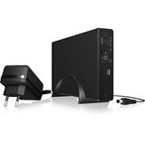ICY BOX IB-377-C31 HDD/SSD kabinet Sort 3.5", Drev kabinet Sort, HDD/SSD kabinet, 3.5", SATA, Serial ATA II, Serial ATA III, 10 Gbit/sek., Hot-swap, Sort